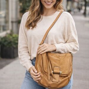 Kooba Leather Crossbody Bag Adjustable Strap